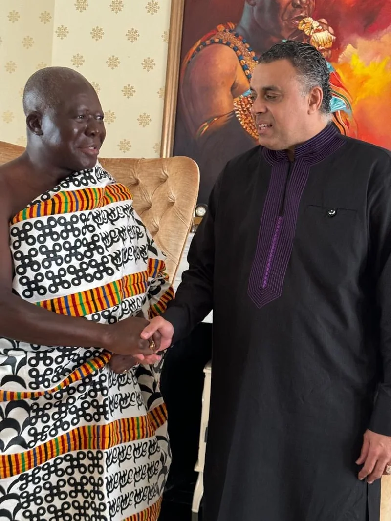 Bishop Dag Heward-Mills met Otumfuo Osei Tutu II, the Asantehene