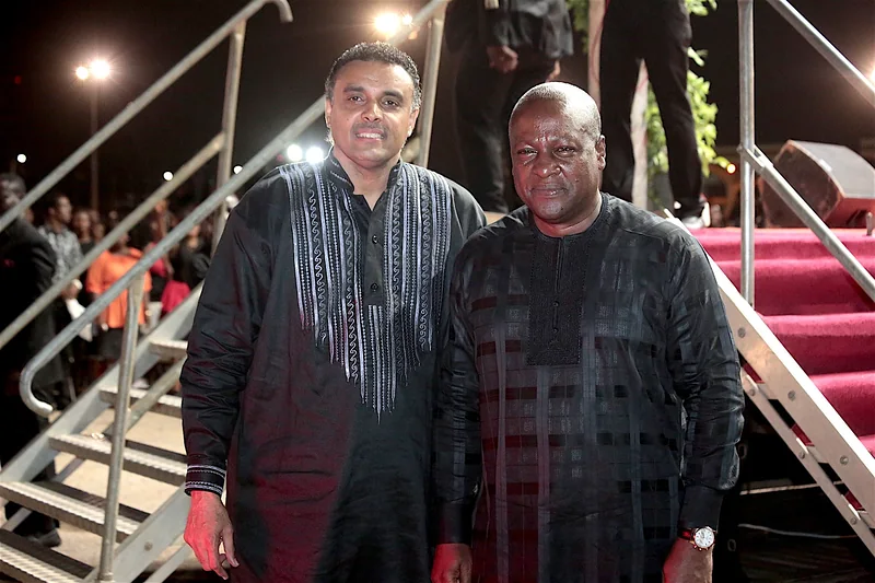 Bishop Dag Heward-Mills met John Dramani Mahama