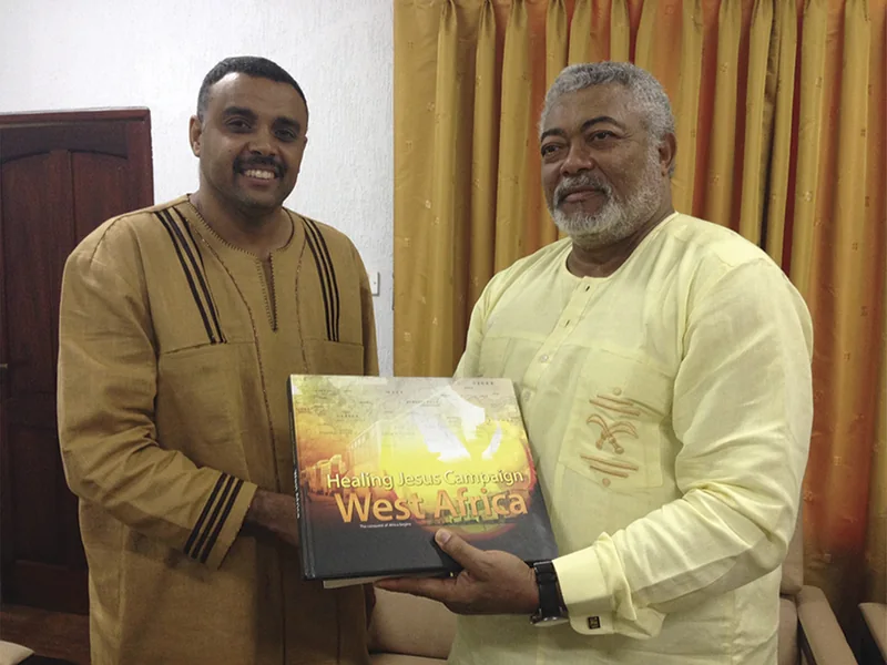 Bishop Dag Heward-Mills met Jerry John Rawlings